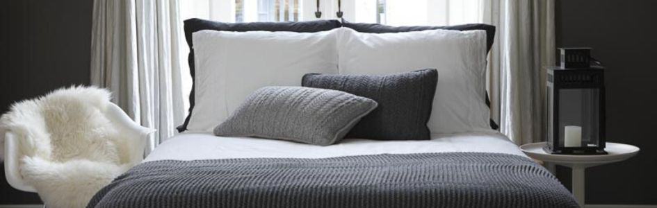 dekbedovertrek slaapkamer hotelsfeer