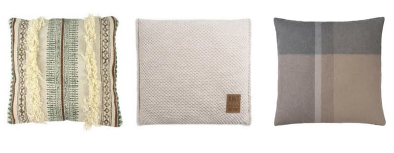 beige kussens gebreid ruiten beige kussens gebreid ruiten