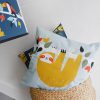 Kussen kinderkamer Jungle pastelgroen