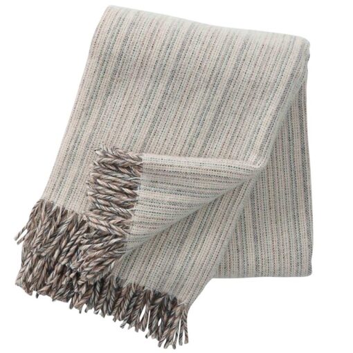 plaid beige lamswol gemeleerd klippan bjork