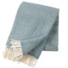plaid blauw lamswol klippan samba
