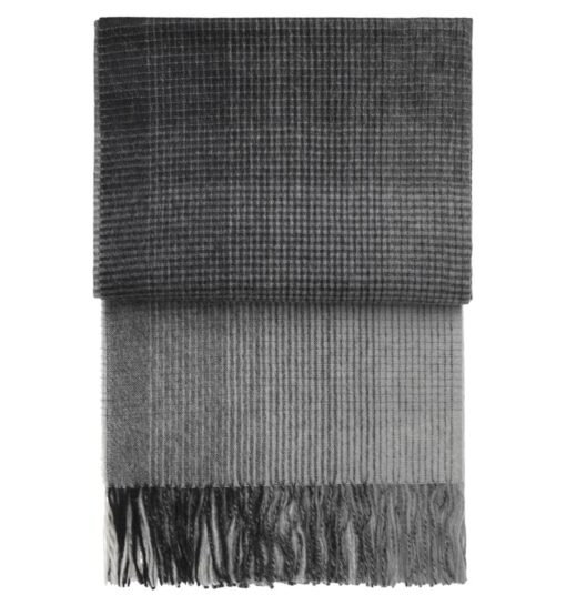 plaid grijs alpaca wol elvang horizon