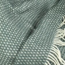plaid groen lamswol klippan knut wol