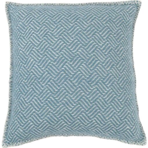 sierkussen blauw lamswol klippan samba