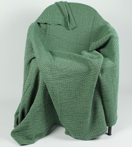 plaid groen katoen klippan basket