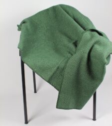 plaid groen wol klippan lamswol nova