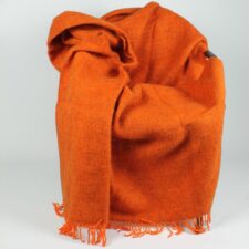 plaid oranje wol gotland