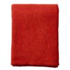 plaid rood lamswol klippan nova