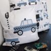 kussen voertuigen auto blauw