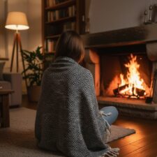 plaid katoen zwart Athene Lantara Ookinhetpaars