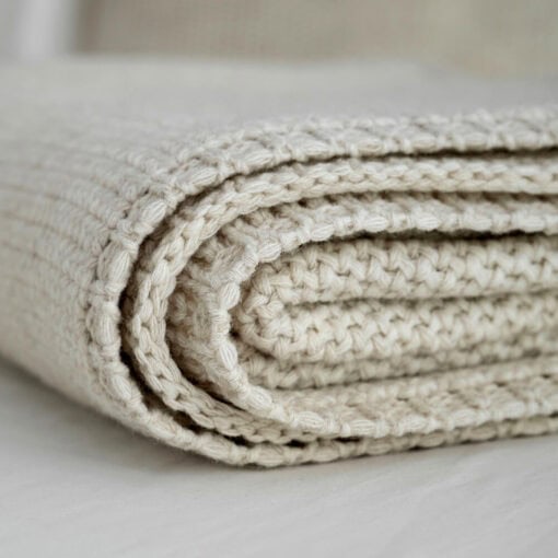 gebreide plaid beige moyha take a rest beige