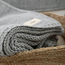 gebreide plaid grijs wolmix moyha take a rest grey
