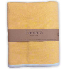 plaid geel katoen diamant sprei grand foulard lantara