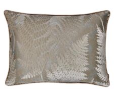 kussen beige groen varen velvet groot langwerpig