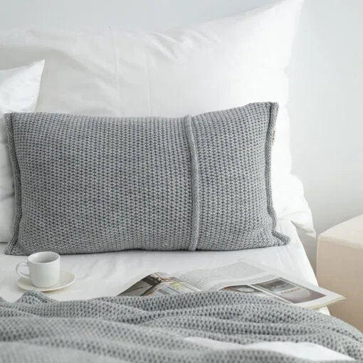 kussen grijs gebreid wolmix moyha dreamy grey
