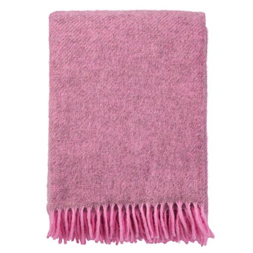 plaid roze gotland wol klippan