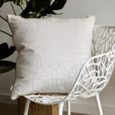 kussen creme velvet groot raaf packman