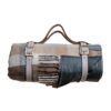 picknickkleed bruin beige ruiten