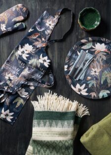 plaid groen wol freja klippan