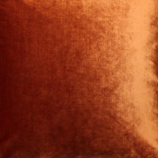 Kussen oranje velvet raaf luxe