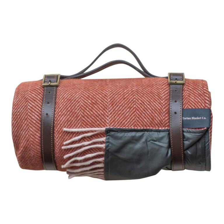 Plaids van recycled wol van The Tartan Blanket Company