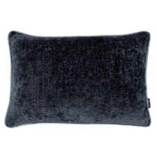 kussen donkerblauw velvet hotel langwerpig