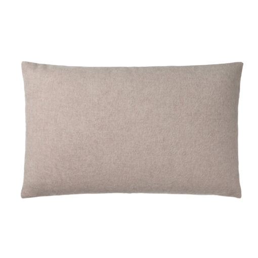 Kussen beige langwerpig alpacawol elvang Classic