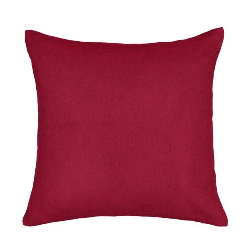 Kussen bordeaux vierkant alpacawol elvang classic