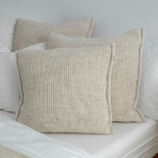 kussen beige gebreid wolmix moyha sleepy beige
