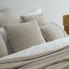sierkussen beige gebreid wolmix moyha sleepy beige