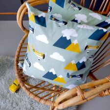 kussen piloot baviaan groen kinderkamer