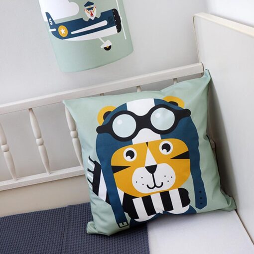 kussen piloot tijger kinderkamer