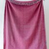 plaid bordeaux visgraat recycled wol