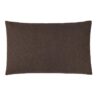Kussen bruin langwerpig alpacawol elvang Classic