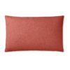 Kussen steenrood langwerpig alpacawol elvang Classic