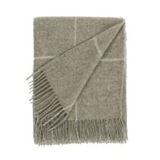 plaid beige ruiten wol ookinhetpaars