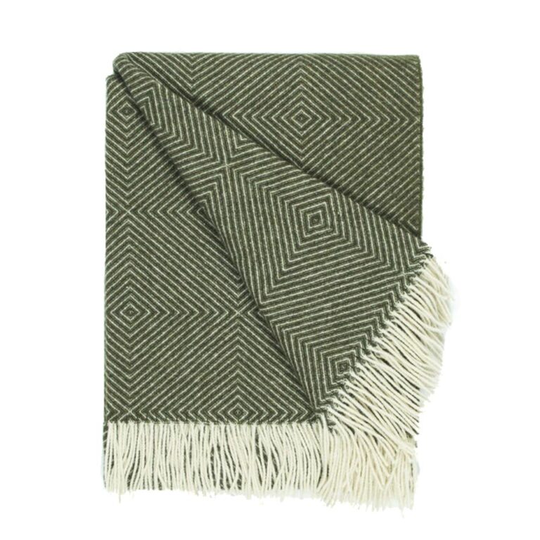 Groene plaids & dekens | Warm, zacht & gezellig