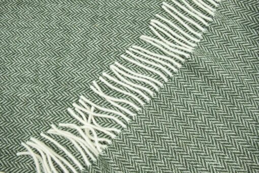 plaid groen wol visgraat mini ookinhetpaars