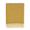 plaid mosterdgeel wol geo ookinhetpaars