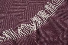 plaid paars bordeaux merino wol diamant ookinhetpaars