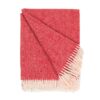 plaid rood wol visgraat mini ookinhetpaars