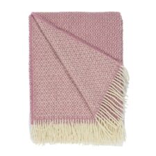 plaid roze wol diamant ookinhetpaars