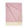 plaid roze wol geo ookinhetpaars