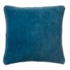 kussen blauw velvet vierkant bungalow dragonfly