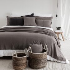 sprei taupe jersey moyha hoodie