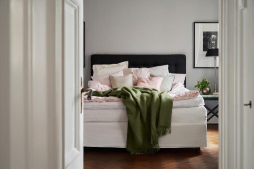 plaid groen wol klippan gotland pear