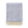 plaid blauw cashmere merino klippan tippy