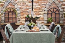 plaids groen van lamswol klippan