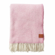 Plaid roze recycled wol gooseye klippan