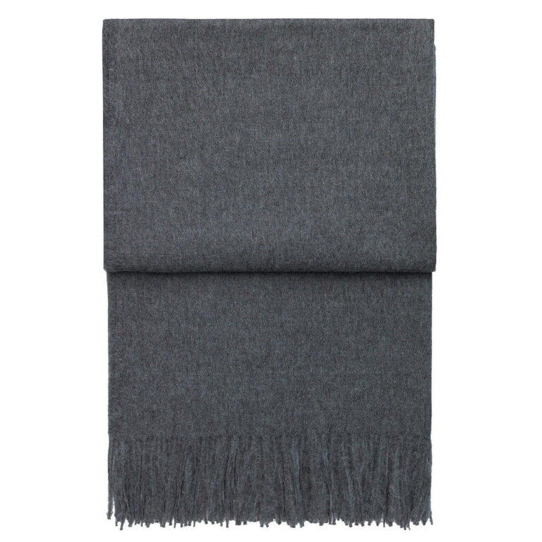 LORENZO CANA Premium alpacadeken van 100% alpacawol van babyalpaca